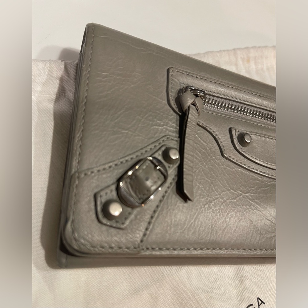 Balenciaga leather long wallet - Picture 2 of 12